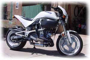 Buell 1998 1200cc S1 Lightning motorcycle