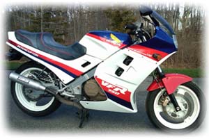 Honda 1986 750cc VRF750F Motorcycle