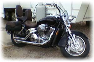 Honda 2002 1800cc VTX1800R Motorcycle