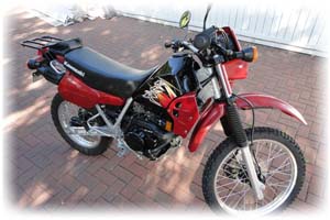 Kawasaki 2004 250cc KL250 D KLR Motorcycle