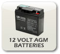 UPG 12 Volt AGM Batteries