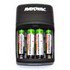 Rayovac AA Battery Charger w/2 AA, 2 AAA Batteries PS32-2BC
