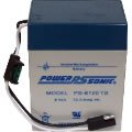 Power Sonic 6v 12 AH Sealed Lead Acid Battery SLA-6120TS(QuickConn)