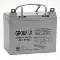 Universal 12v 31.6 AH Deep Cycle Gel Battery U1Gel-D5870