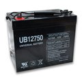 Universal 12v 75 AH Deep Cycle Sealed AGM Battery UB12750-45821