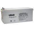 Universal 12v 180 AH Deep Cycle Gel Battery UPG4Dgel-40701