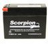 YT4B-5 Scorpion 12v 30 CCA AGM Scooter & Motorcycle Battery
