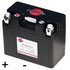 LFX14A2-BS12 Shorai 12v 14 AH PBEq LiFePO4 Power Sports Battery [+ -]