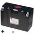 LFX14A1-BS12 Shorai 12v 14 AH PBEq LiFePO4 Power Sports Battery [+ -]