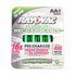 Rayovac Platinum Rechargeable AA Batteries 4 pack PL715-4