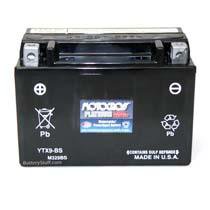 Battery  on Motocross 12v 135 Cca Sealed Agm Motorcycle Battery  Ytx9 Bs