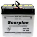 53030 12v High Performance w/acid Pack Motorcycle Battery