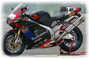 2001 Aprilia 1000cc RSV 1000 Mille R Motorcycle