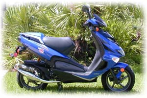 2001 Aprilia 50cc SR50 Ditech Motorcycle
