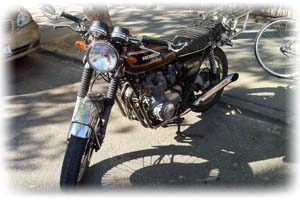Honda 1976 550cc CB550K Motorcycle