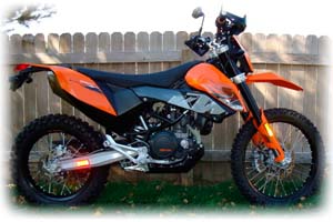 2008 KTM 690cc Enduro R Motorcycle