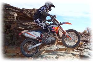 2010 KTM 450cc E/XC  Motorcycle