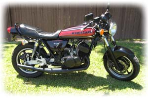 Kawasaki 1973 500cc H1 Motorcycle