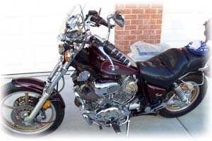 Yamaha 1987 1100cc XV1100 Virago Motorcycle