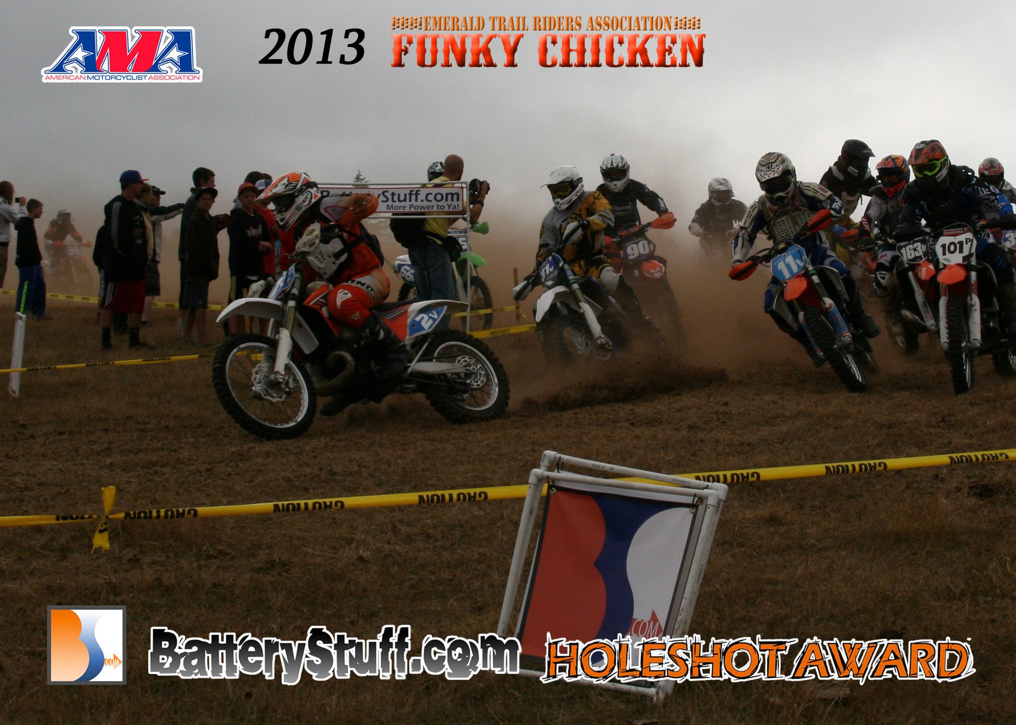 2013 Senior A Holeshot Winner - Dave White