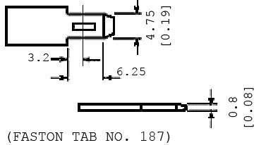 12V 4Ah @ 20Hr Rate .187 FastOn Terminals ABS Case Yuasa VRLA Battery