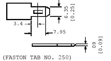 12V 4Ah @ 20Hr Rate .187 FastOn Terminals ABS Case Yuasa VRLA Battery