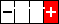 Picture of a polarity image showing this battery is right side positive.