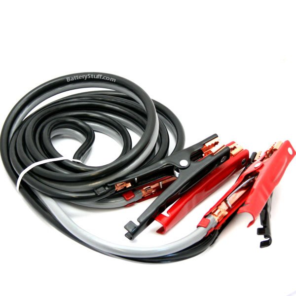 A set of jumper cables
