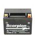 YTZ5S Scorpion 12v 80 CCA Sealed AGM Motorcycle Battery