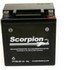 YT10L-A2 Scorpion 12v 170 CCA AGM Power Sport & Motorcycle Battery