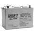 Universal 12v 86.4 AH Deep Cycle Gel Battery UB27gel-D5873