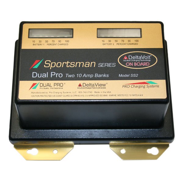 Dual Pro 12/24 Volt 10 Amp x 2 Bank SS2
