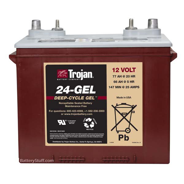 12 V 77 AH T24-GEL