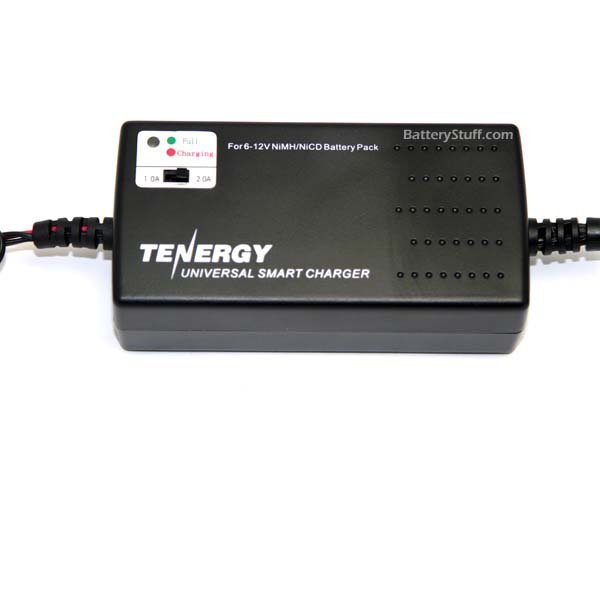 Tenergy Universal Smart Charger for NiMH/NiCD 6V12V Battery Packs