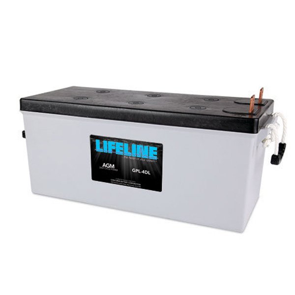LIFELINE GPL-8DL DEEP CYCLE MARINE BATTERY - Battery 