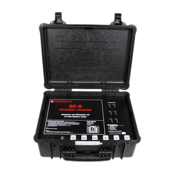 Pulse Tech 12v SC6 Xtreme 6Station Recovery Charger